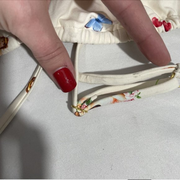 NWD $95 WeWoreWhat‎ [ XS ] Cooper Garden Ladies Bikini Triangle Top #5273 - Picture 5 of 9